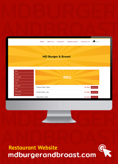 MD Burger Website